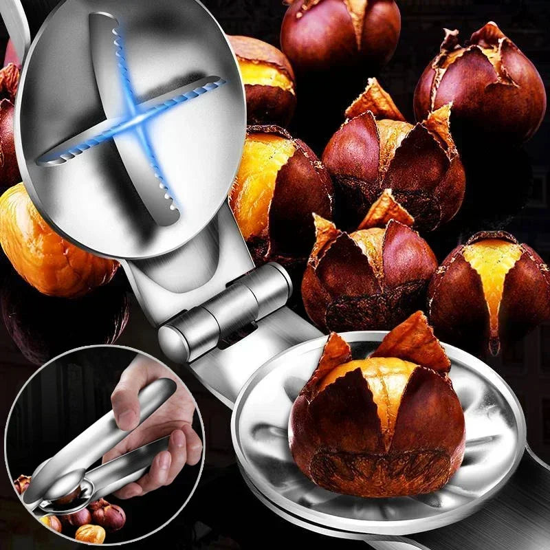 Nut Crackers Metal Heavy Duty Walnut Cracker Opener