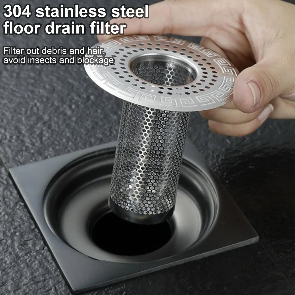 Sink Strainer Floor Drain Filter Stainless Steel Mesh