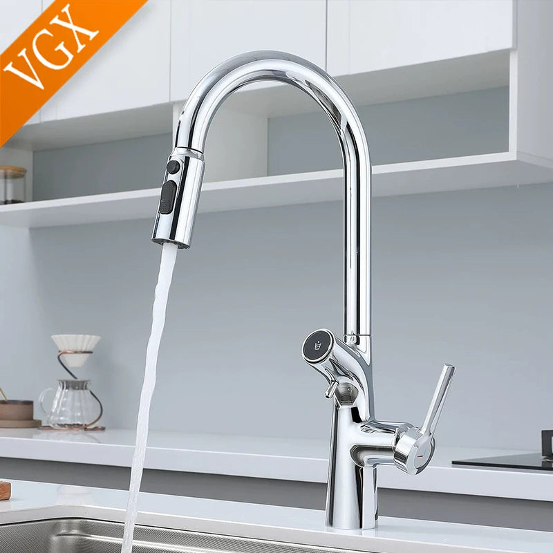 Vgx Water Filter Faucet Dual Spout Pure Drinking
