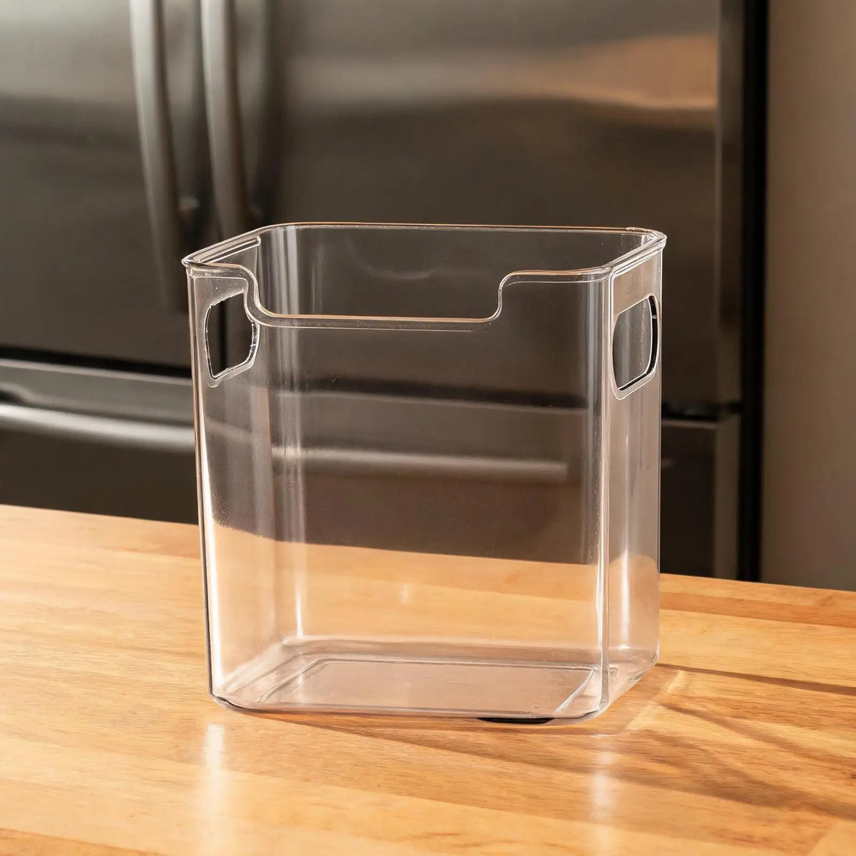 Stackable Clear Refrigerator Organizer Bins Freezer Pantry Food