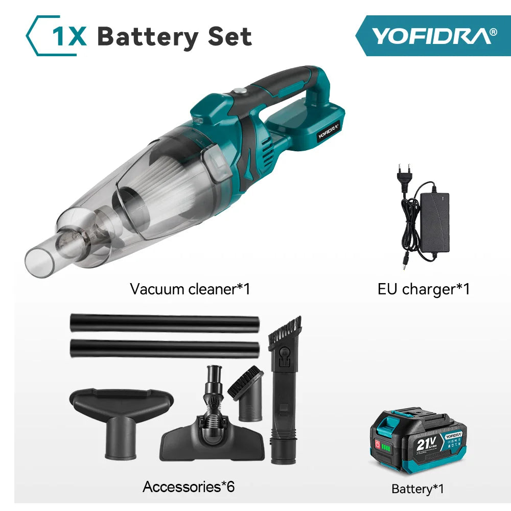 Yofidra Cordless Handheld Vacuum Cleaner Fit Powerful
