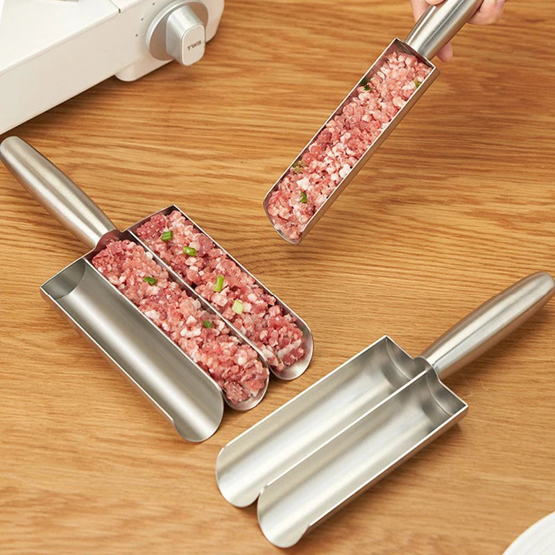 304 Stainless Steel Meatball Scoop Easy-Release Non-Stick Fish