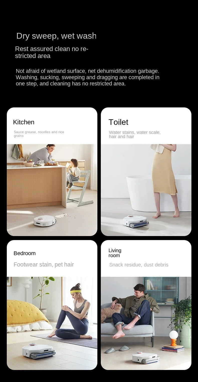 2024zhimi Intelligent Sweeping Robot Pioneer A1 Sweeping Towing