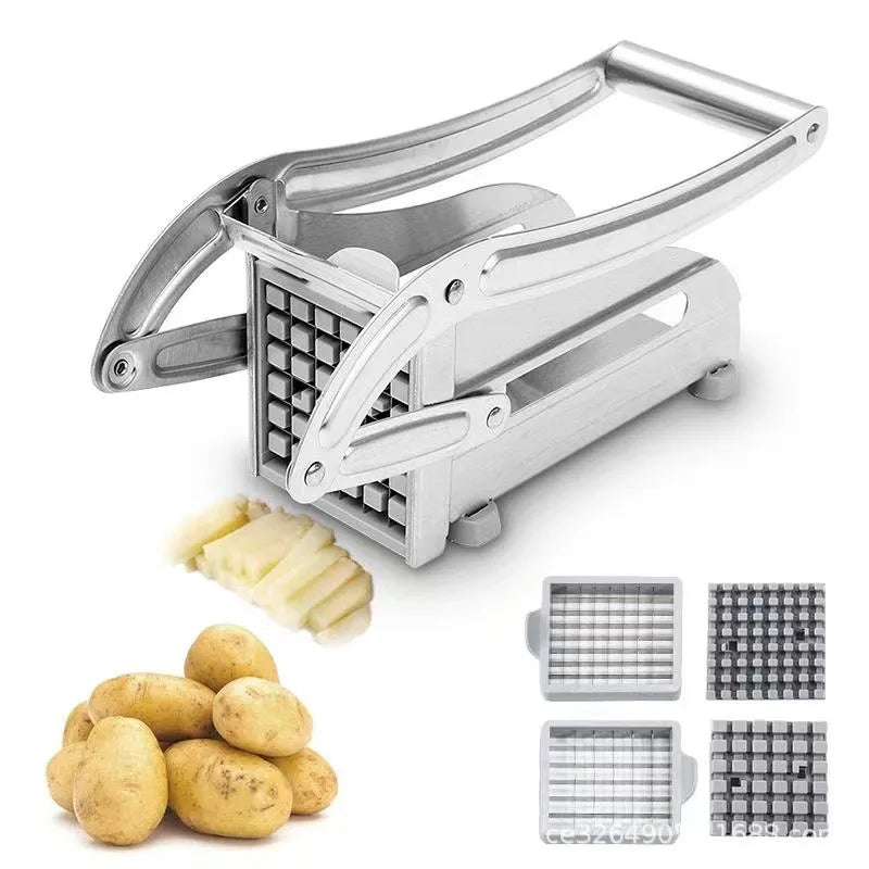 Stainless Steel Potato Cutter Multi-Purpose Cucumber Potato