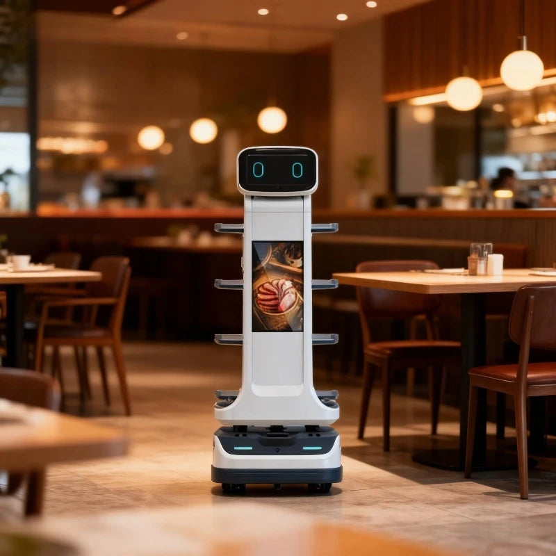 Customized Catering Service Robot Dual Purpose Cooking Assistant