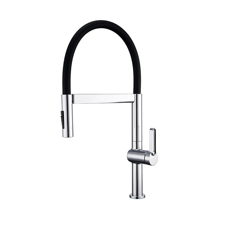 Vgx Brushed Faucet Sink Faucets Rubber Pull Down