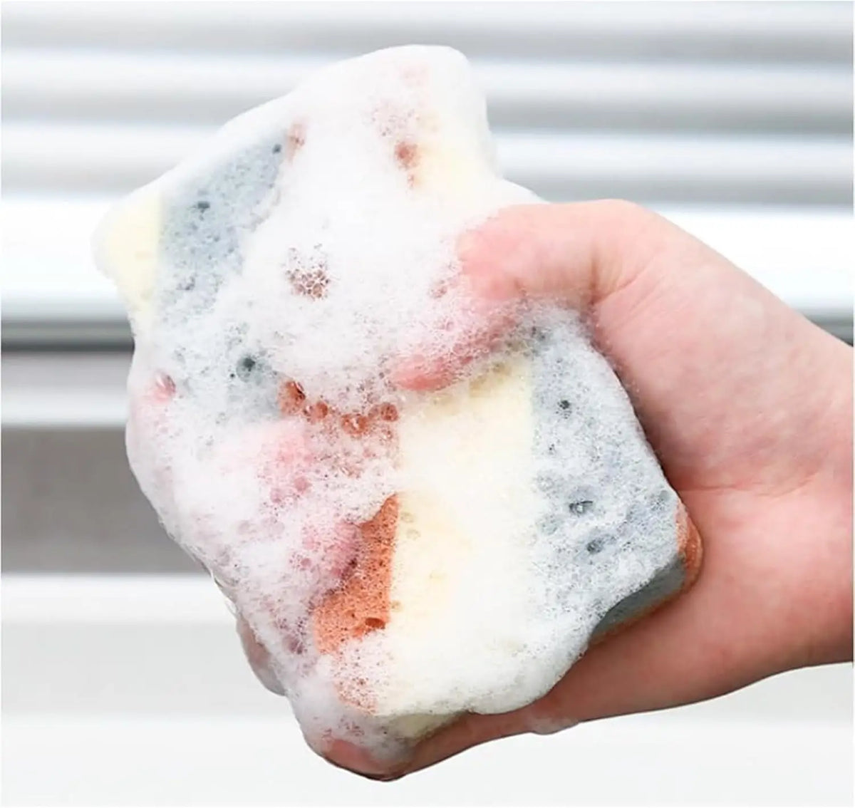 Dual Sided Dish Sponge Colorful Cellulose Sponges Utensil