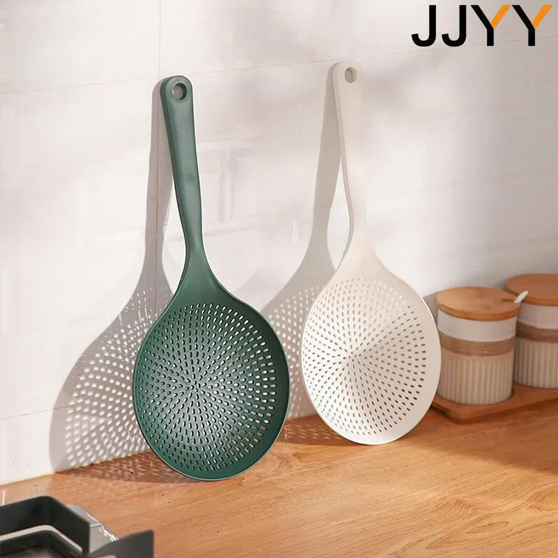 Large Scoop Colanders Strainers Skimmer Slotted Spoon Strainer
