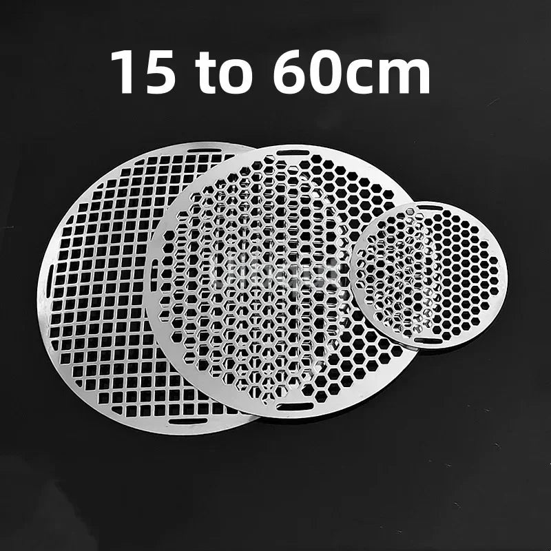 15 To 60cm Smooth Barbecue Round Hole Cooling