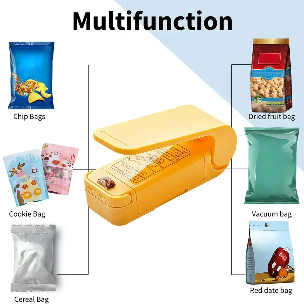 1pcs Plastic Bag Clip Sealing Machine Food Storage