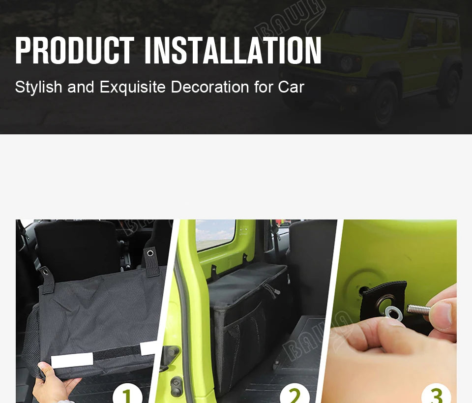 Bawa Large Capacity Trunk Storage Bag Suzuki Jimny