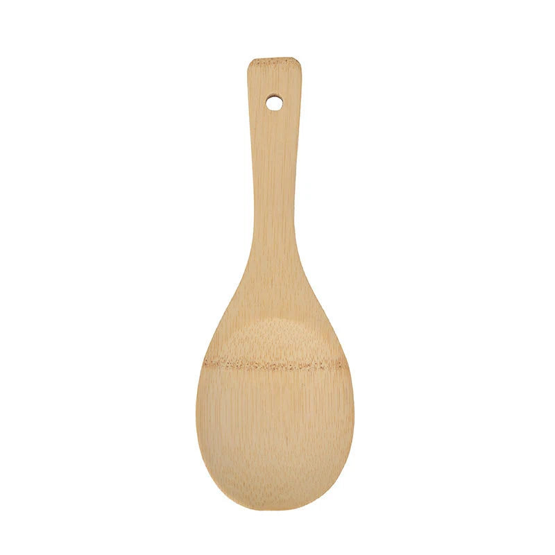 Mx Bamboo Wood Rice Spoon Rice Paddle Scoop