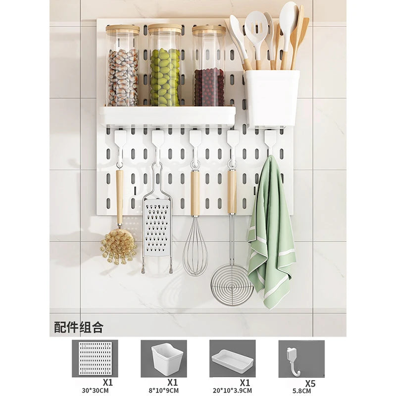 Wall Storage Decorative Boards Pegboard Wall Organizer Game