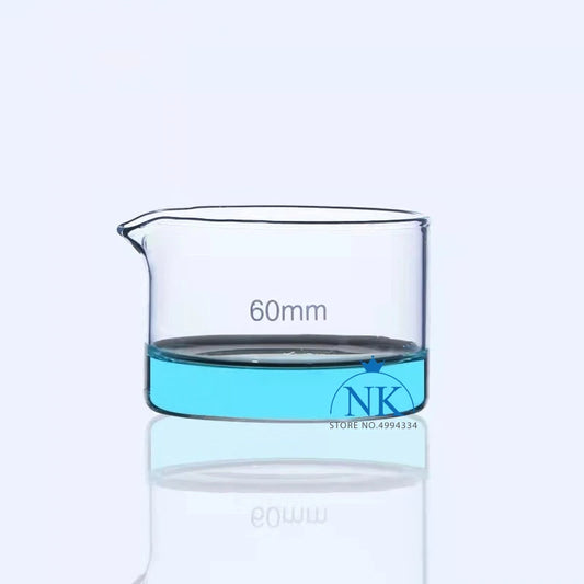 1pc High Borosilicate Glass Crystallizing Dish Circular Dish