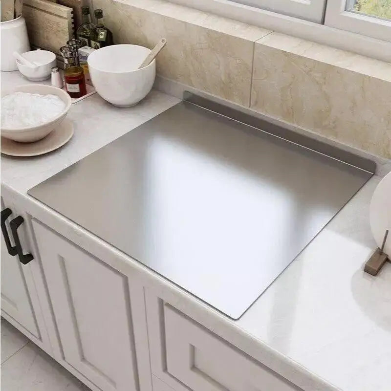 Large 304 Stainless Steel Dough Kneading Rolling Board