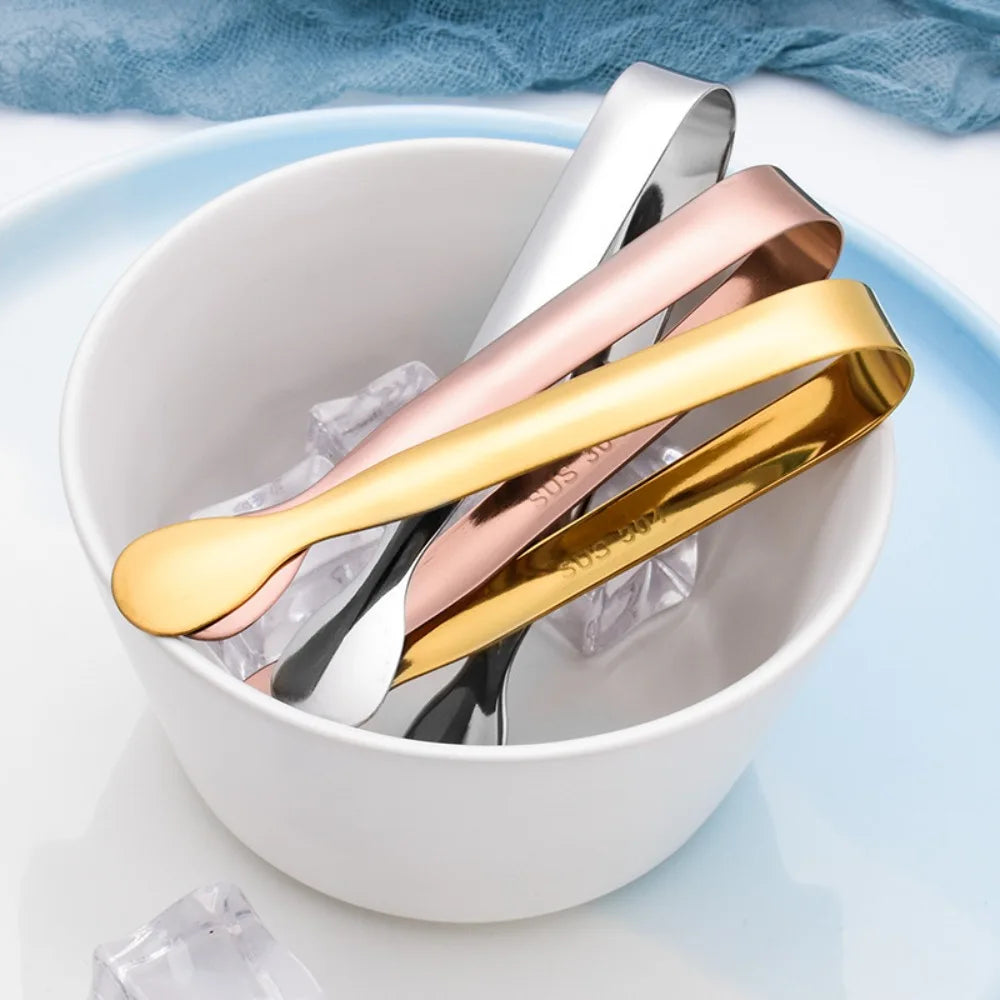1pcs Stainless Steel Ice Tongs - Professional Sugar