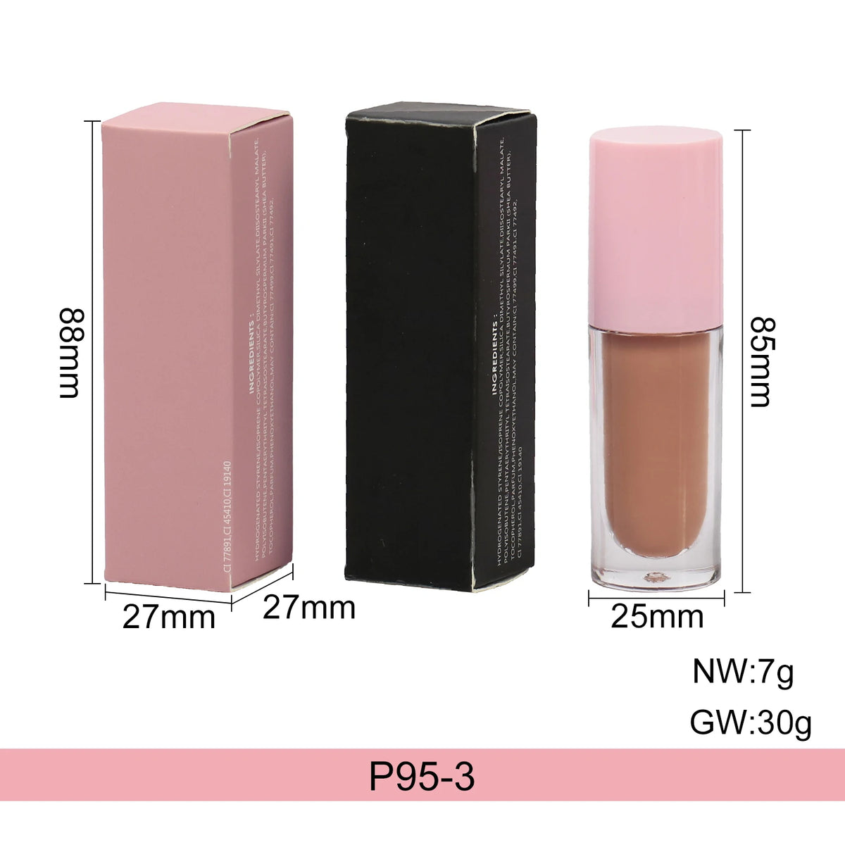 Lip Gloss Big Brush Private Label Custom Logo