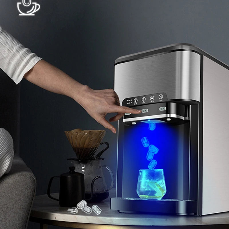 Drinking Water Ice Maker 48lbs Daily Ice Cube