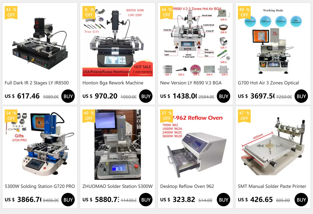 Honton Bga Rework Machine R490 Solder Soldering Station
