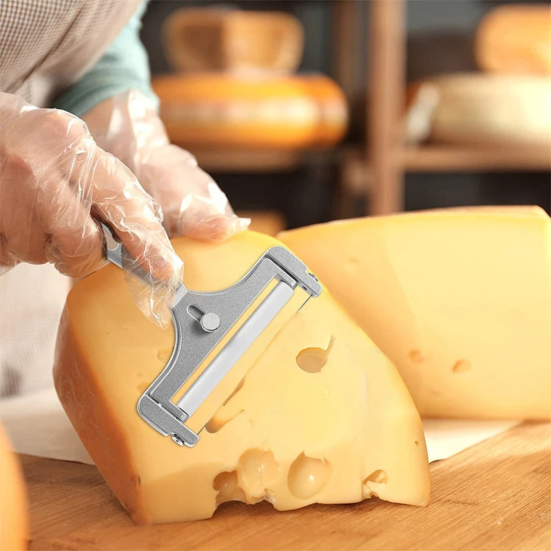 Adjustable Cheese Slicer Scraper - Multi-Purpose Butter &