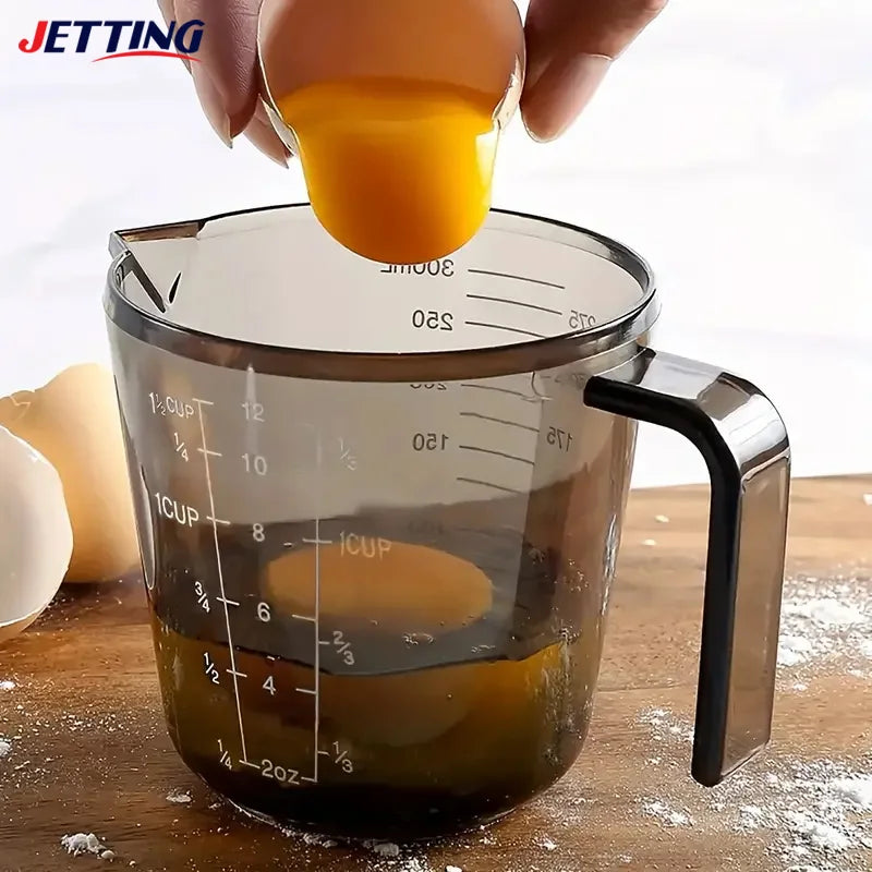1pcs 150/300/600/1000ml Baking Liquid Measuring Cups Ps Scale