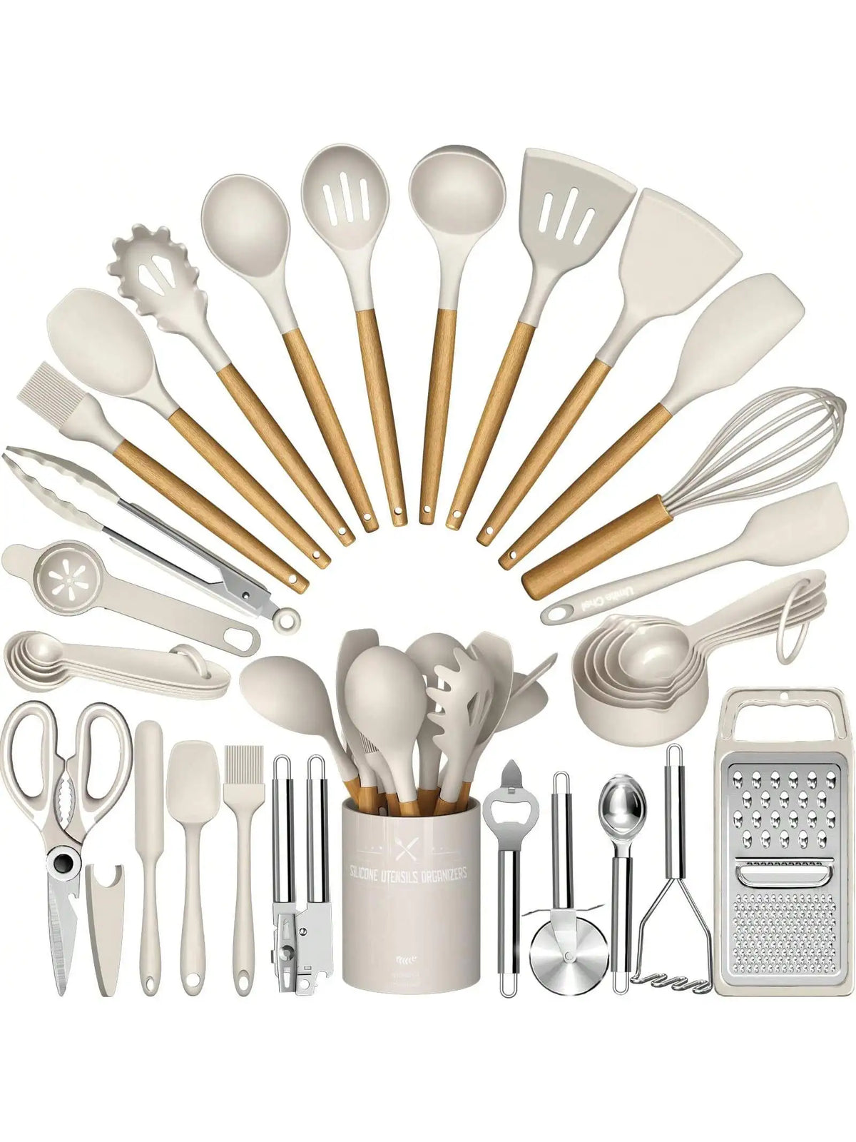Silicone Utensils Modern Cooking Utensil 34 Black Heat