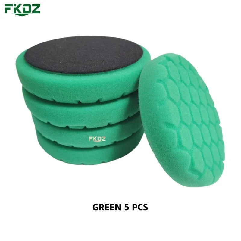 6/7 Inch Sponge Car Polisher Waxing Pads Buffing