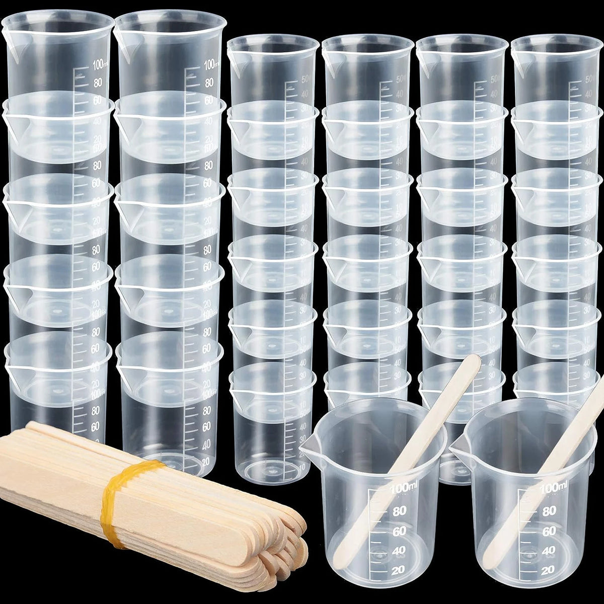 5/20 Epoxy Resin Casting Kit Including 5pcs 50ml