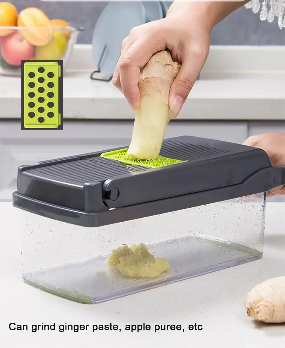 Vegetable Cutter Dicing Blades Slicer Shredder Fruit Peeler