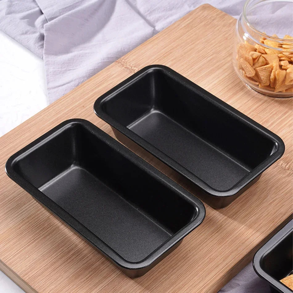 4/6pcs Mini Bread Mold Carbon Steel Nonstick Cake