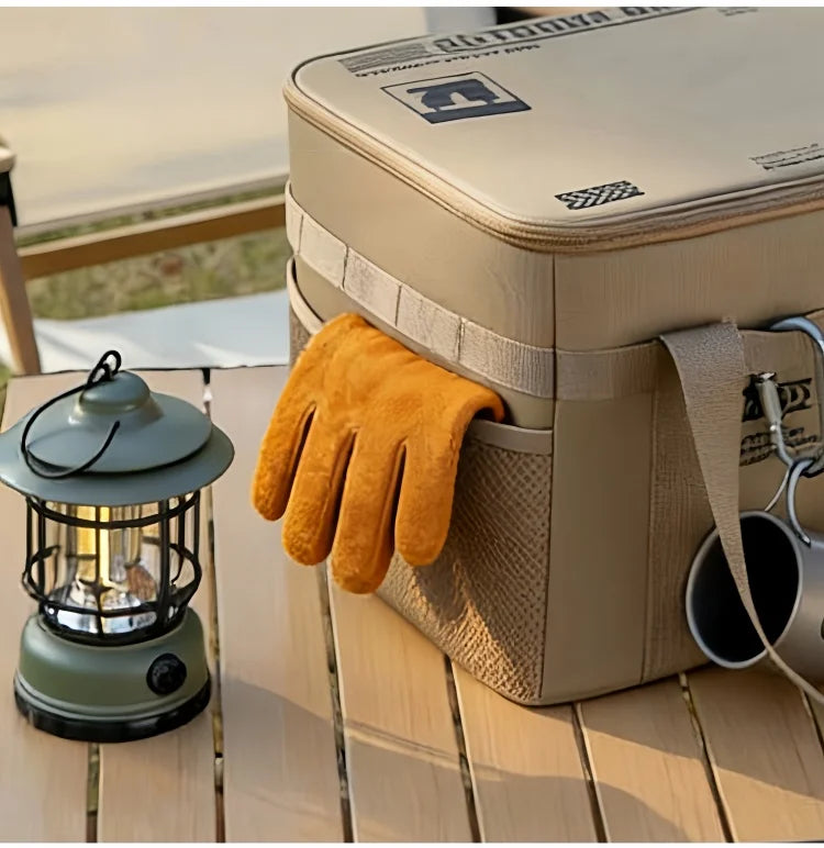 30l Camping Cookware Storage Bag Waterproof Outdoor Organizer
