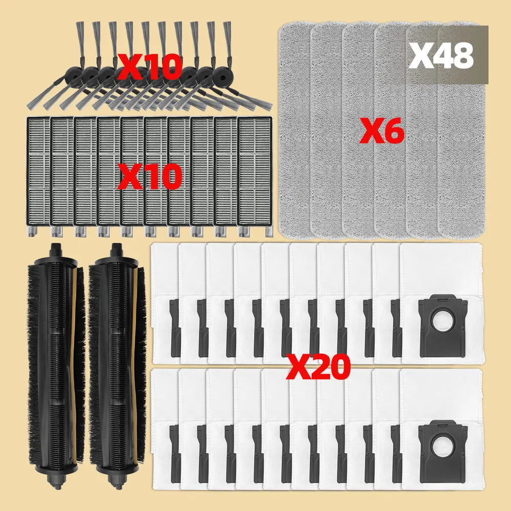 Compatible Mova Z50 Ultra Robot Vacuum Parts Main