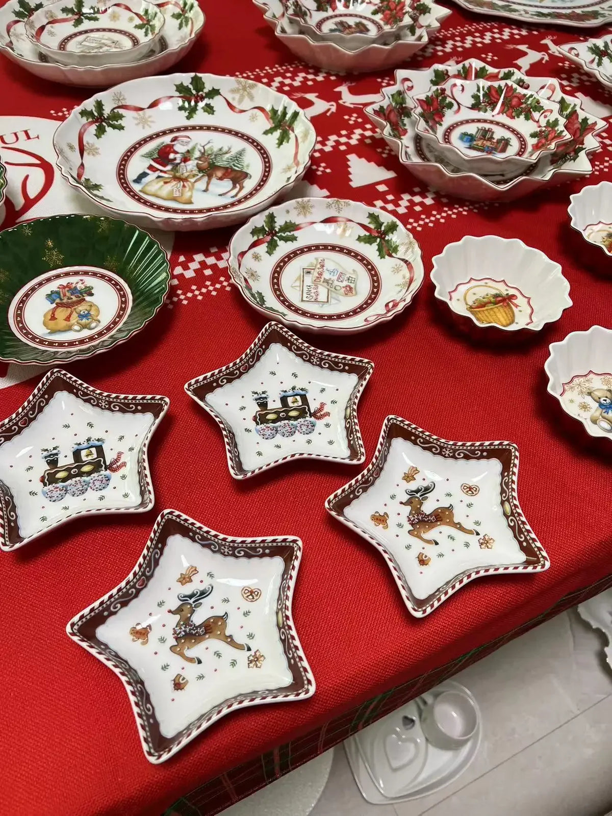 Selling German Bao Tableware Christmas European Dinner Plate