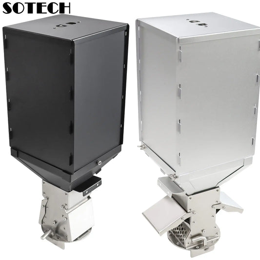 Stainless Steel Pellet Hopper Gravity Feed Fuel Storage