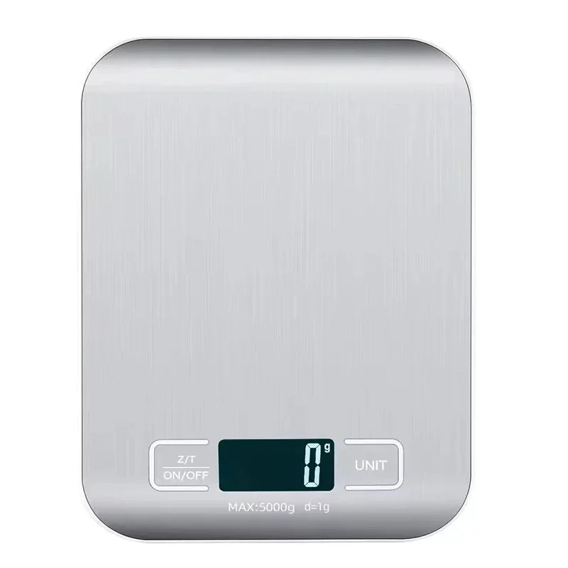 Digital Scale 10/5kg-1g Led Display Stainless Steel Panel