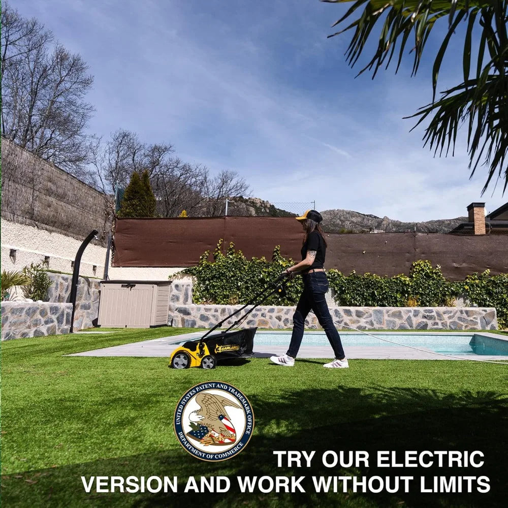 Corded Electric Turf Sweeper Artificial Grass 40l Leaf