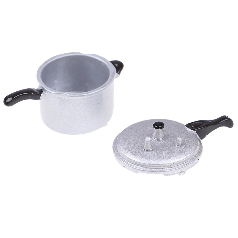Cooking Utensil Pressure Cooker 12 Scale Dollhouse Miniature