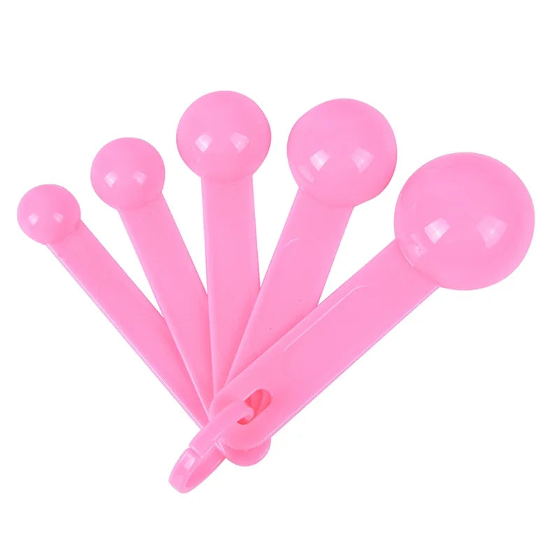 5pcs/Set Measuring Spoons Ladle Baking Cooking Coffee