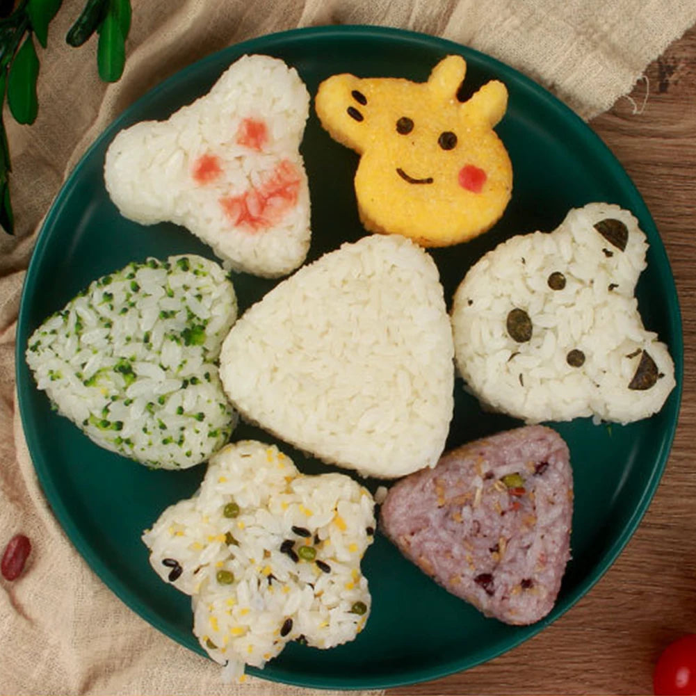Cartoon Shape Onigiri Rice Ball Sushi Rice Maker