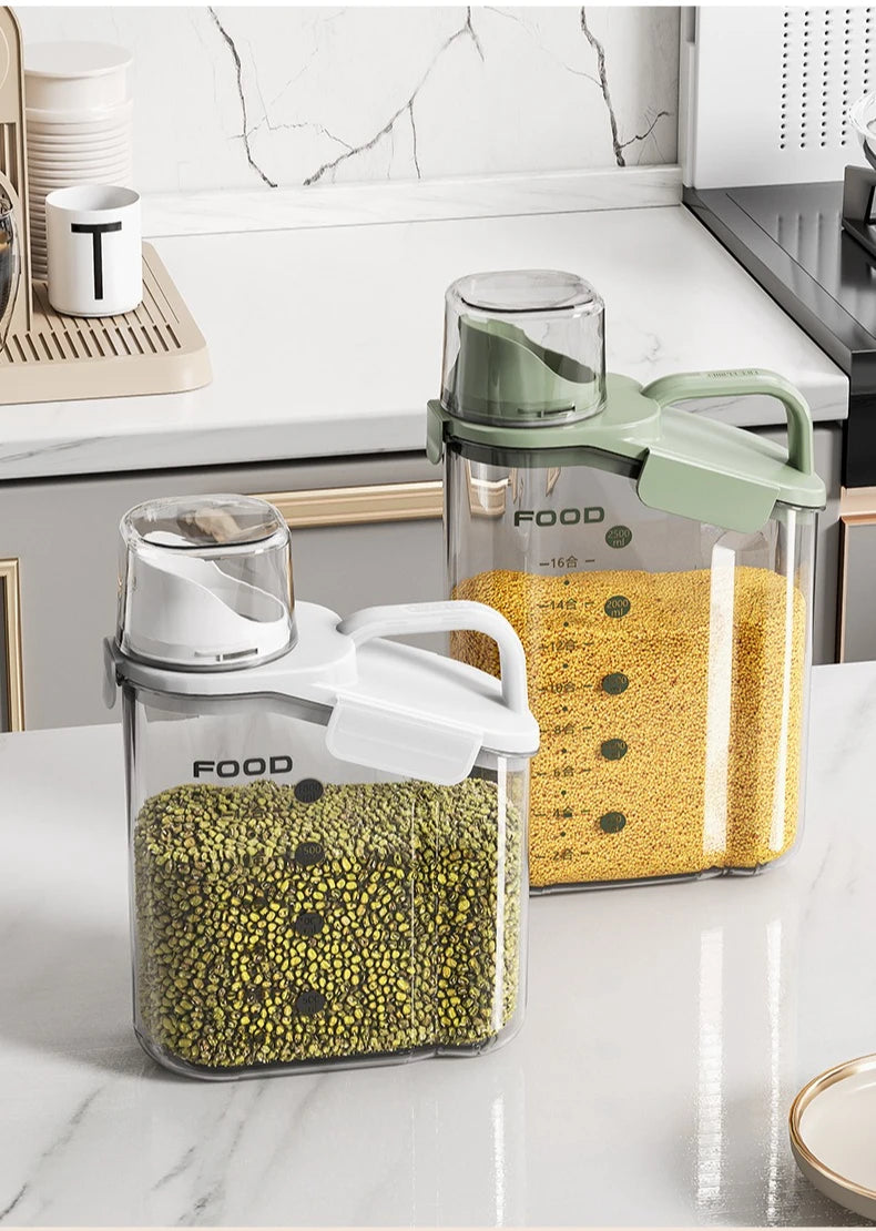 Airtight Food Storage Containers Cereal Dispenser Cereal