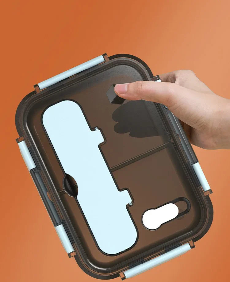 Compartment 1500ml Lunch Box Kids Students Office Bento