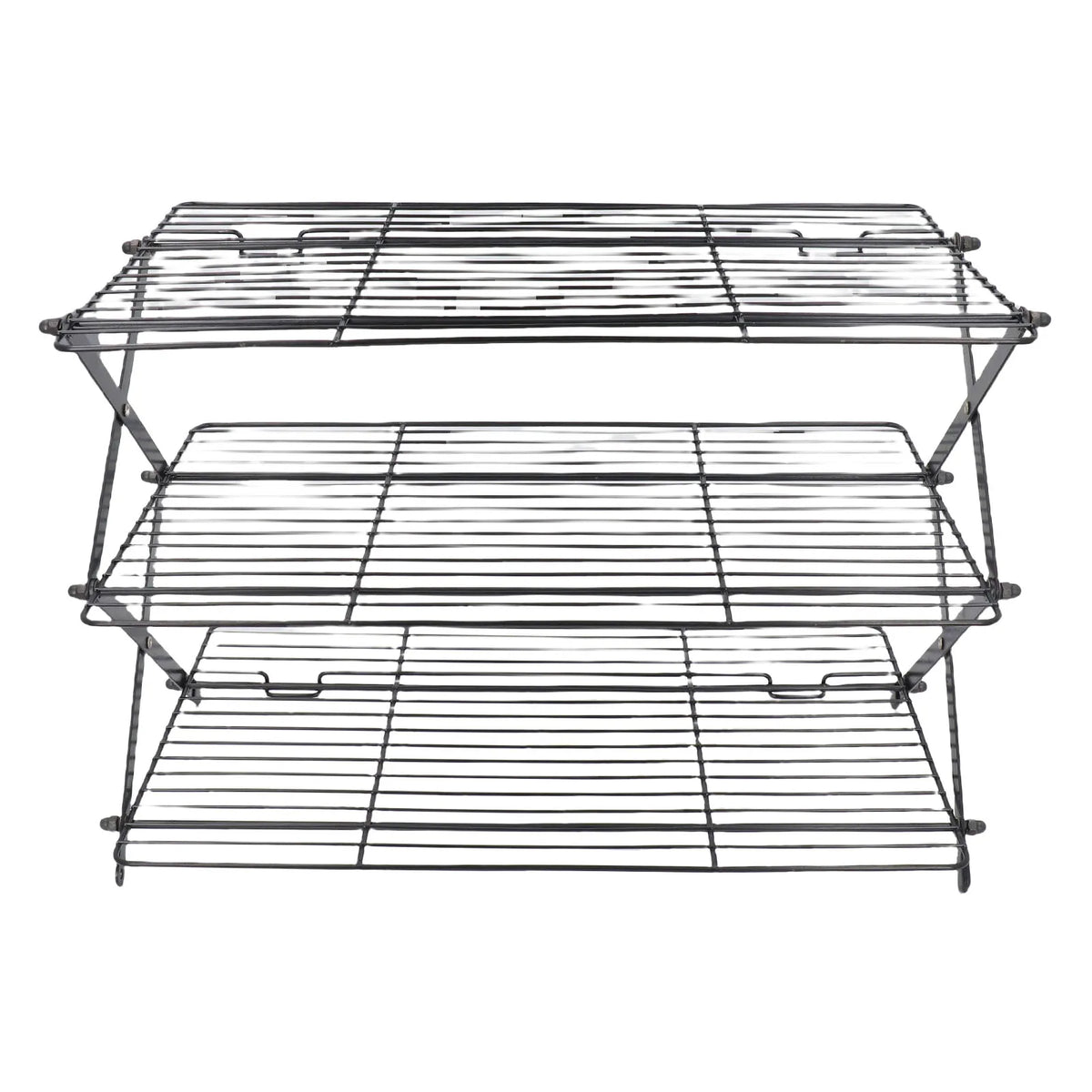 Multi Layer Baking Cooling Rack Foldable Rectangular Iron