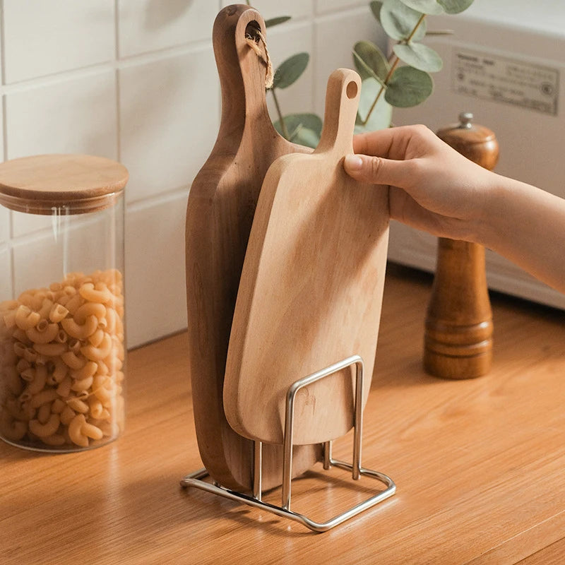 Cutting Board Holder Stainless Steel Cutting Board Rack