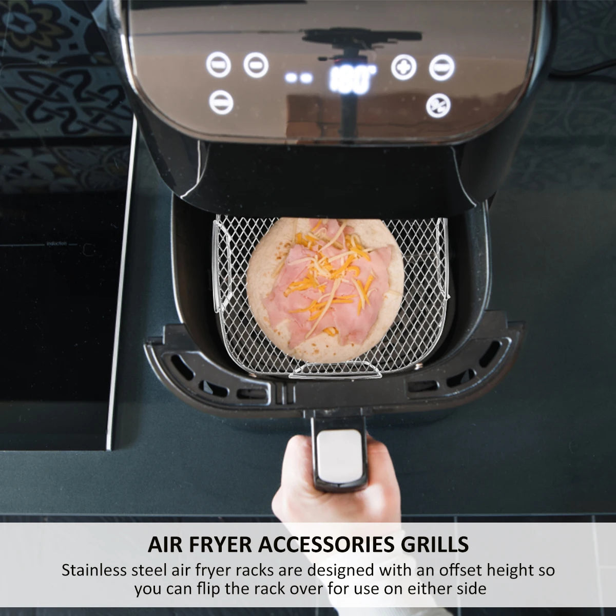 Roasting Rack 1/2 Compatible Airfryer Dehydrator Steamer Roasting