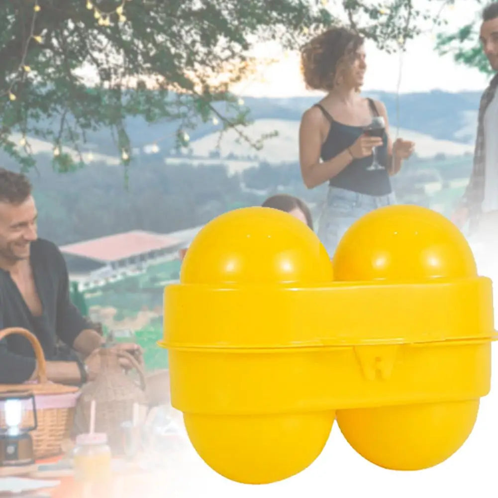 Grid Egg Storage Box Container Plastic Egg Holder