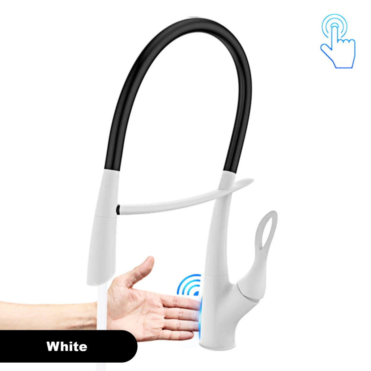 Gestan Brass Brushed Gold Faucet Touch Switch Design