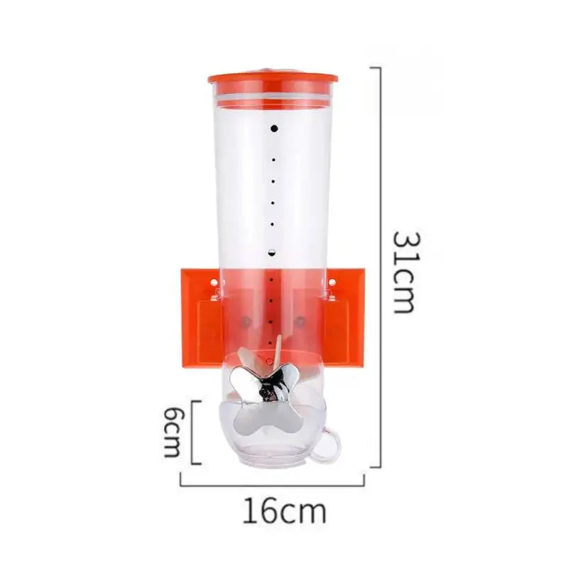 Storage Food Organizer Wall Mounted Dry Food Cereal