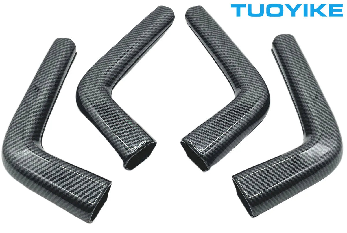 Car Abs Carbon Fiber Interior Door Pull Handle
