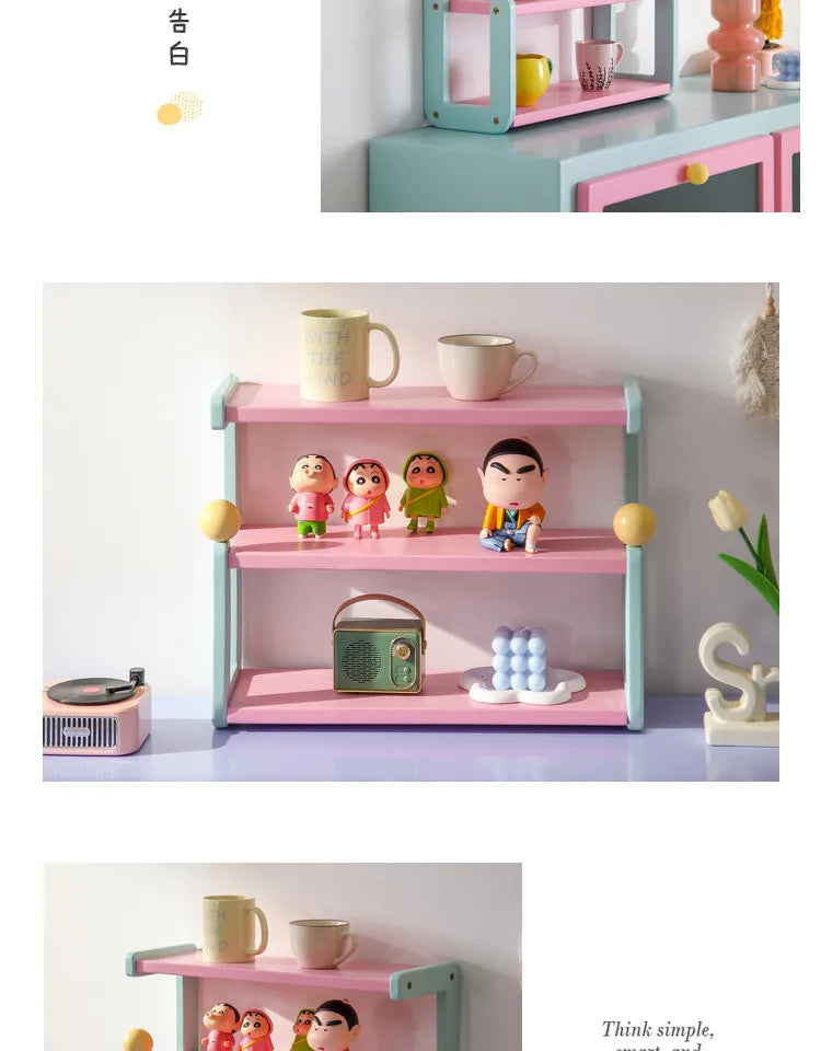 Momo Dopamine Desktop Shelf Colorful Creative Perfume Storage