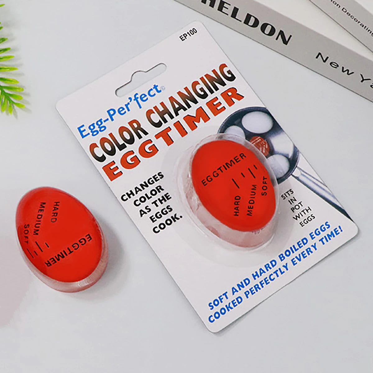 1pcs Egg Timer Boiled Egg Ripening Observer Yummy